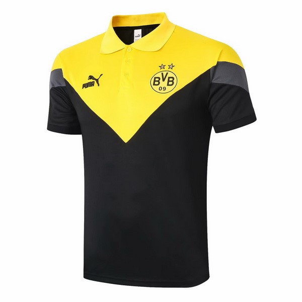 Polo Borussia Dortmund 2020 2021 Amarillo Negro